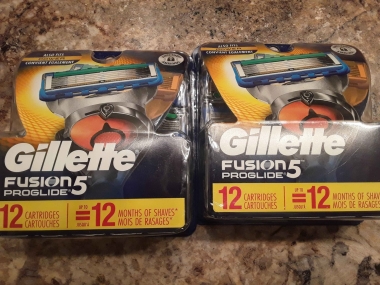 Cartuchos de repuesto para cuchillas de afeitar Gillette Fusion5 para hombre, 12, 8 y 4 unidadesphoto1